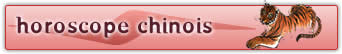 horoscope chinois